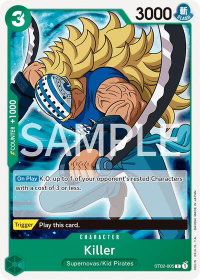 Killer - Revision Pack Cards (OPRP) #ST02-005 - Common One Piece Trading Card