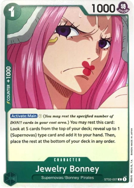 Jewelry Bonney - Revision Pack Cards One Piece trading card