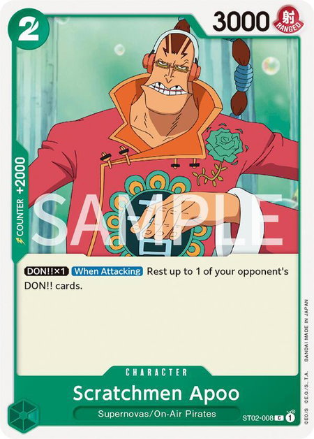 Scratchmen Apoo - Revision Pack Cards One Piece trading card