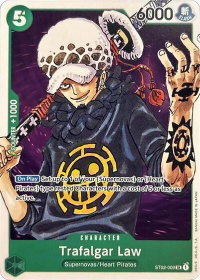 Trafalgar Law - Revision Pack Cards (OPRP) #ST02-009 - Super Rare One Piece Trading Card