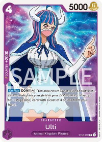 Ulti - Revision Pack Cards (OPRP) #ST04-002 - Common One Piece Trading Card