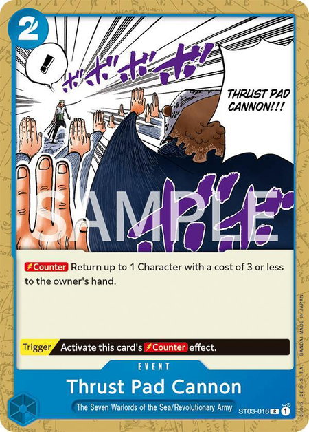 Thrust Pad Cannon - Revision Pack Cards One Piece trading card
