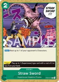 Straw Sword - Revision Pack Cards (OPRP) #ST02-017 - Common One Piece Trading Card