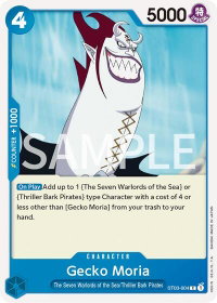 Gecko Moria - Revision Pack Cards (OPRP) #ST03-004 - Common One Piece Trading Card