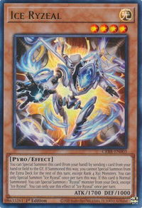 Ice Ryzeal - Crossover Breakers (CRBR) #CRBR-EN003 - Ultra Rare YuGiOh Trading Card
