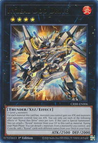 Ryzeal Duo Drive - Crossover Breakers (CRBR) #CRBR-EN006 - Ultra Rare YuGiOh Trading Card