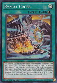 Ryzeal Cross - Crossover Breakers (CRBR) #CRBR-EN009 - Super Rare YuGiOh Trading Card