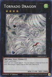Tornado Dragon (SR) - Crossover Breakers (CRBR) #CRBR-EN013 - Super Rare YuGiOh Trading Card