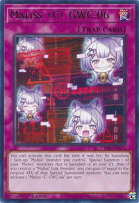 Maliss C GWC-06 - Crossover Breakers (CRBR) #CRBR-EN023 - Rare YuGiOh Trading Card