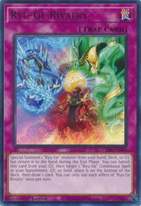 Ryu-Ge Rivalry - Crossover Breakers (CRBR) #CRBR-EN040 - Rare YuGiOh Trading Card