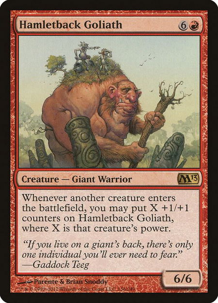 Hamletback Goliath - Magic 2013 (M13) Magic: The Gathering trading card
