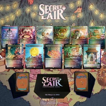 Secret Lair Commander Deck: 20 Ways to Win trading card from Secret Lair Drop Series Secret Lair Commander Deck: 20 Ways to Win - Secret Lair Drop Series Magic: The Gathering trading card