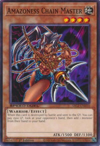 Amazoness Chain Master - Speed Duel: Battle City Finals (SBC2) #SBC2-ENH10 - Common / Short Print YuGiOh Trading Card
