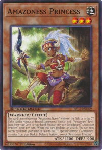 Amazoness Princess - Speed Duel: Battle City Finals (SBC2) #SBC2-ENH09 - Common / Short Print YuGiOh Trading Card