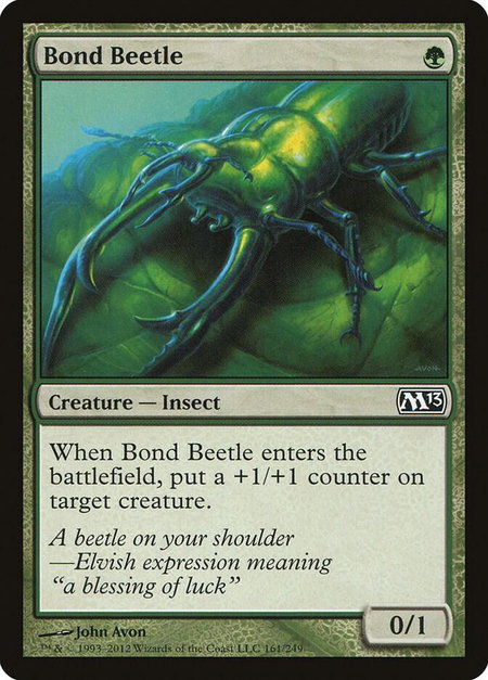Bond Beetle - Magic 2013 (M13) Magic: The Gathering trading card