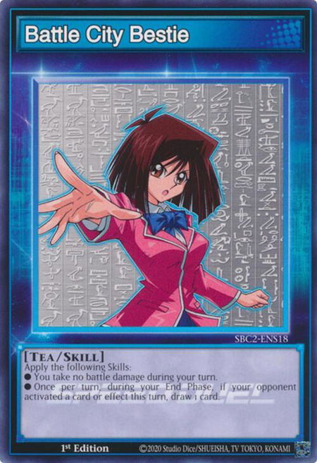 Battle City Bestie - Speed Duel: Battle City Finals YuGiOh trading card