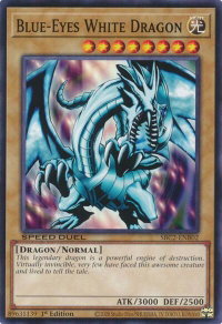Blue-Eyes White Dragon - Speed Duel: Battle City Finals (SBC2) #SBC2-ENB02 - Common / Short Print YuGiOh Trading Card