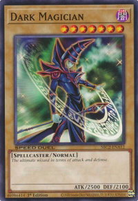 Dark Magician - Speed Duel: Battle City Finals (SBC2) #SBC2-ENA12 - Common / Short Print YuGiOh Trading Card