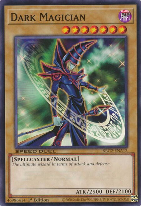 Dark Magician - Speed Duel: Battle City Finals YuGiOh trading card