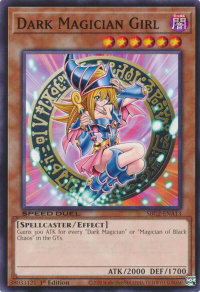 Dark Magician Girl - Speed Duel: Battle City Finals (SBC2) #SBC2-ENA13 - Common / Short Print YuGiOh Trading Card