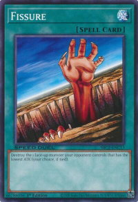 Fissure - Speed Duel: Battle City Finals (SBC2) #SBC2-ENC13 - Common / Short Print YuGiOh Trading Card