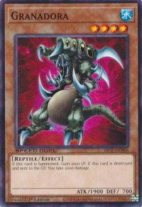 Granadora - Speed Duel: Battle City Finals (SBC2) #SBC2-END08 - Common / Short Print YuGiOh Trading Card
