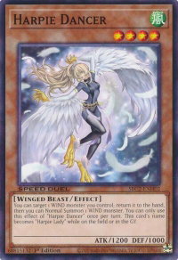 Harpie Dancer - Speed Duel: Battle City Finals (SBC2) #SBC2-ENH02 - Common / Short Print YuGiOh Trading Card