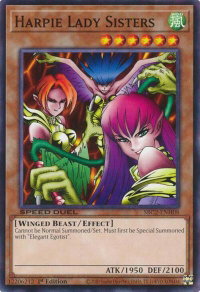 Harpie Lady Sisters - Speed Duel: Battle City Finals (SBC2) #SBC2-ENH08 - Common / Short Print YuGiOh Trading Card