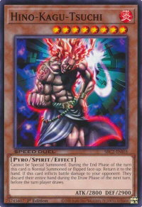 Hino-Kagu-Tsuchi - Speed Duel: Battle City Finals (SBC2) #SBC2-ENI03 - Common / Short Print YuGiOh Trading Card