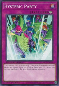 Hysteric Party - Speed Duel: Battle City Finals (SBC2) #SBC2-ENH18 - Common / Short Print YuGiOh Trading Card