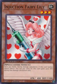 Injection Fairy Lily - Speed Duel: Battle City Finals (SBC2) #SBC2-ENI14 - Common / Short Print YuGiOh Trading Card
