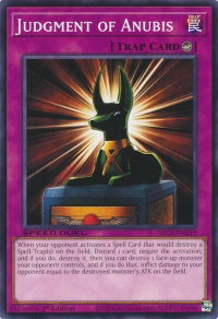 Judgment of Anubis - Speed Duel: Battle City Finals (SBC2) #SBC2-ENG19 - Common / Short Print YuGiOh Trading Card