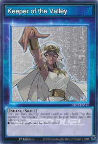 Keeper of the Valley - Speed Duel: Battle City Finals (SBC2) #SBC2-ENS14 - Common / Short Print YuGiOh Trading Card