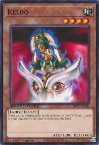 Keldo - Speed Duel: Battle City Finals (SBC2) #SBC2-ENF06 - Common / Short Print YuGiOh Trading Card