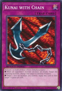 Kunai with Chain - Speed Duel: Battle City Finals (SBC2) #SBC2-ENC20 - Common / Short Print YuGiOh Trading Card