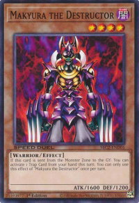 Makyura the Destructor - Speed Duel: Battle City Finals (SBC2) #SBC2-END05 - Common / Short Print YuGiOh Trading Card