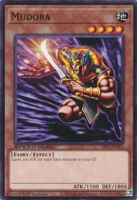 Mudora - Speed Duel: Battle City Finals (SBC2) #SBC2-ENF05 - Common / Short Print YuGiOh Trading Card