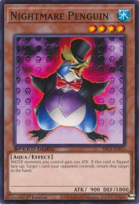 Nightmare Penguin - Speed Duel: Battle City Finals (SBC2) #SBC2-ENI13 - Common / Short Print YuGiOh Trading Card