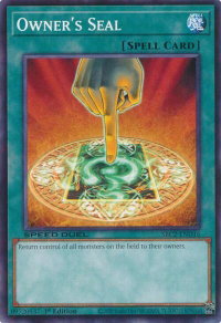 Owner's Seal - Speed Duel: Battle City Finals (SBC2) #SBC2-END16 - Common / Short Print YuGiOh Trading Card