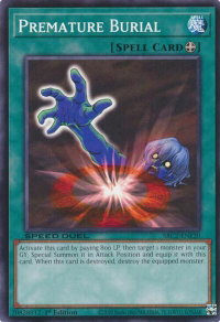Premature Burial - Speed Duel: Battle City Finals (SBC2) #SBC2-ENE20 - Common / Short Print YuGiOh Trading Card