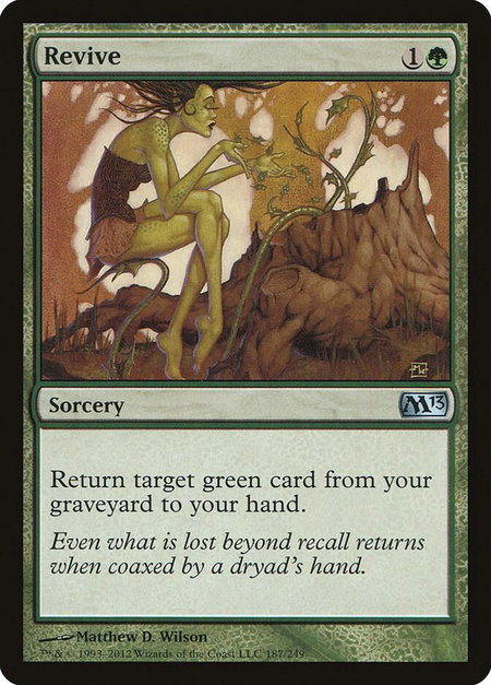 Revive - Magic 2013 (M13) Magic: The Gathering trading card