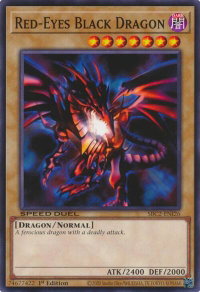 Red-Eyes Black Dragon - Speed Duel: Battle City Finals (SBC2) #SBC2-ENI26 - Common / Short Print YuGiOh Trading Card