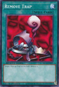 Remove Trap - Speed Duel: Battle City Finals (SBC2) #SBC2-END17 - Common / Short Print YuGiOh Trading Card