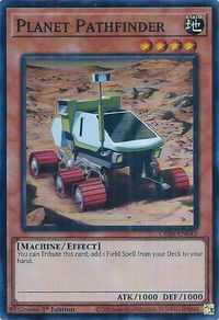 Planet Pathfinder (SR) - Crossover Breakers (CRBR) #CRBR-EN042 - Super Rare YuGiOh Trading Card