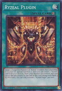 Ryzeal Plugin (SR) - Crossover Breakers (CRBR) #CRBR-EN008 - Super Rare YuGiOh Trading Card