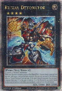 Ryzeal Detonator (Quarter Century Secret Rare) - Crossover Breakers (CRBR) #CRBR-EN007 - Quarter Century Secret Rare YuGiOh Trading Card