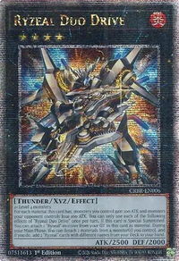 Ryzeal Duo Drive (Quarter Century Secret Rare) - Crossover Breakers (CRBR) #CRBR-EN006 - Quarter Century Secret Rare YuGiOh Trading Card