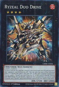 Ryzeal Duo Drive (CR) - Crossover Breakers (CRBR) #CRBR-EN006 - Collector's Rare YuGiOh Trading Card