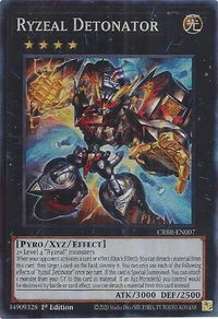 Ryzeal Detonator (CR) - Crossover Breakers (CRBR) #CRBR-EN007 - Collector's Rare YuGiOh Trading Card