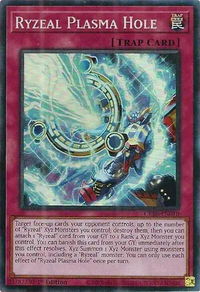 Ryzeal Plasma Hole (CR) - Crossover Breakers (CRBR) #CRBR-EN010 - Collector's Rare YuGiOh Trading Card